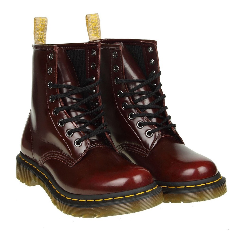Dr. Martens 1460 Vegan Cherry Red. BRAND NEW!